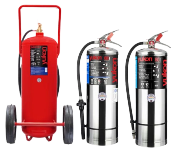 Matafuegos de dióxido de carbono (CO₂)